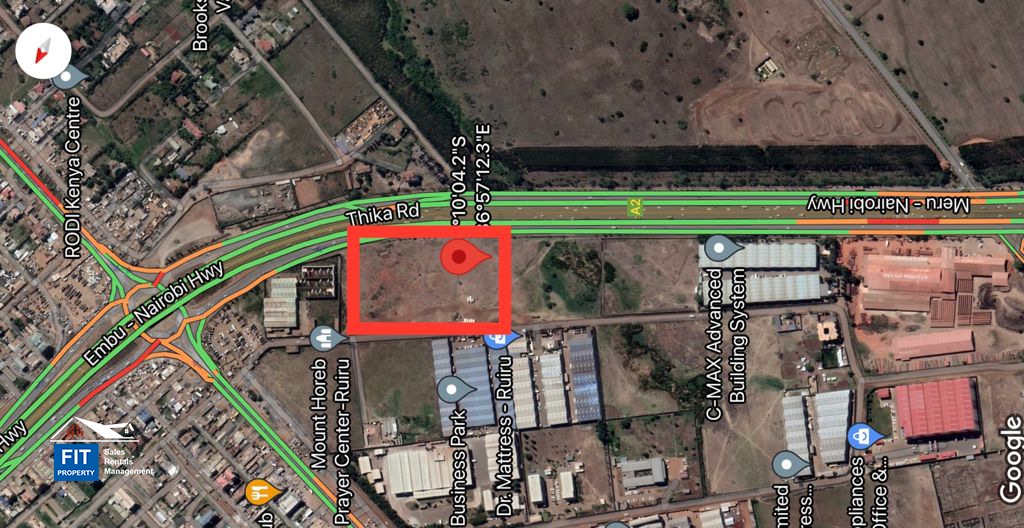PRIME 5 acre plot for sale Thika Road. FIT Property