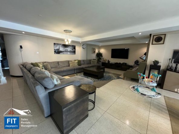3 bedroom apartment for sale in Riverside, Nairobi. Close to the UoN Chiromo Campus and The Australian Embassy. 38 Million. Rent: 200,000 FIT Property