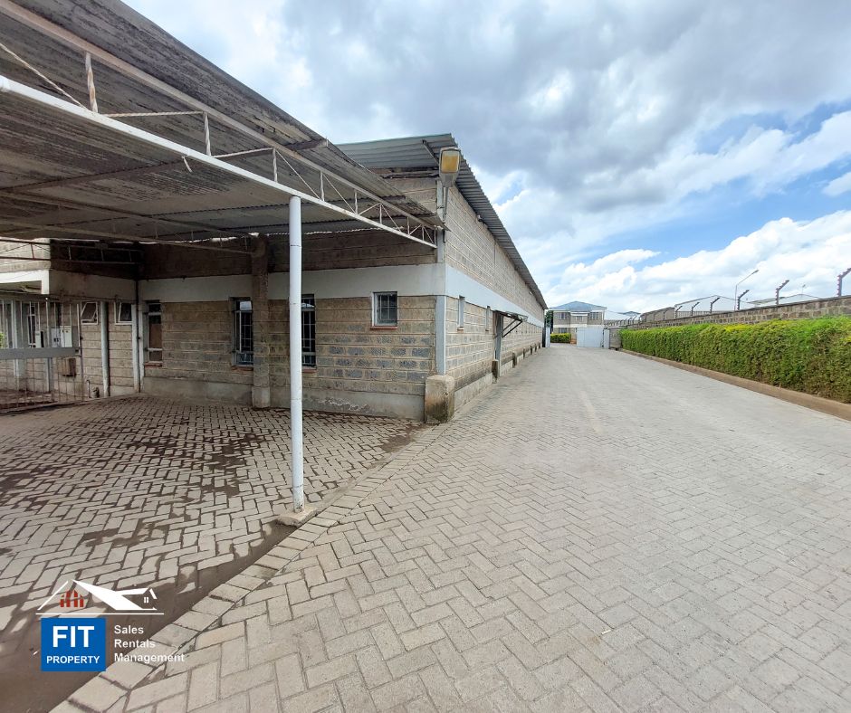 Warehouse for Rent, Embakasi. Directly opposite Jomo Kenyatta International Airport. Ample parking for both tenants as well as visitors.