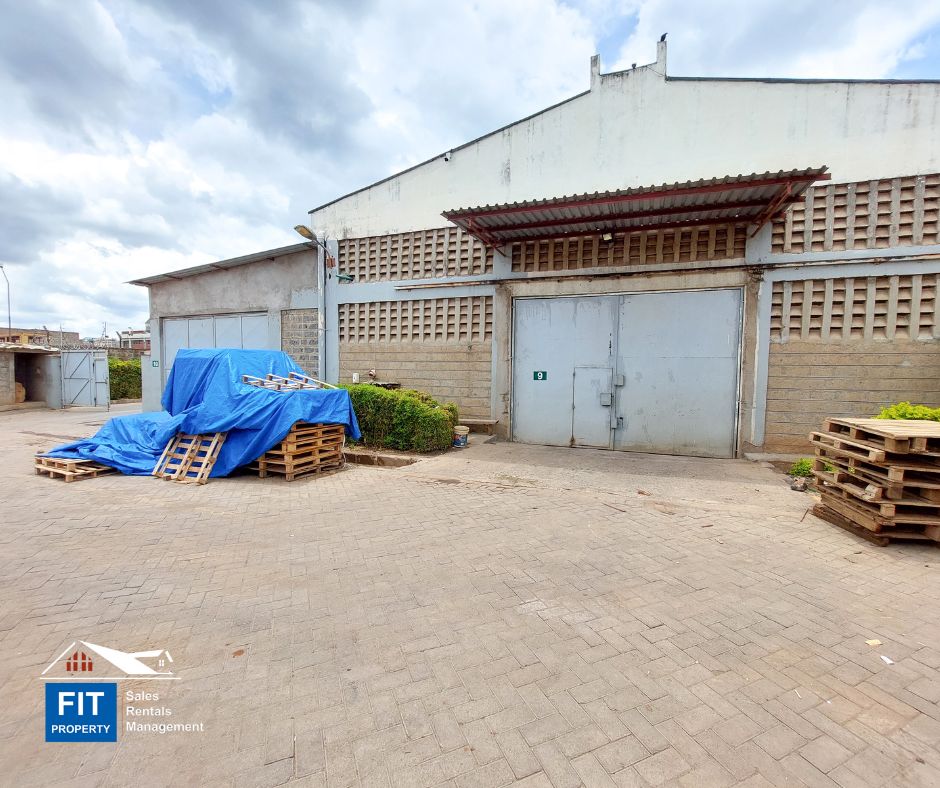 Warehouse for Rent, Embakasi. Directly opposite Jomo Kenyatta International Airport. Ample parking for both tenants as well as visitors.