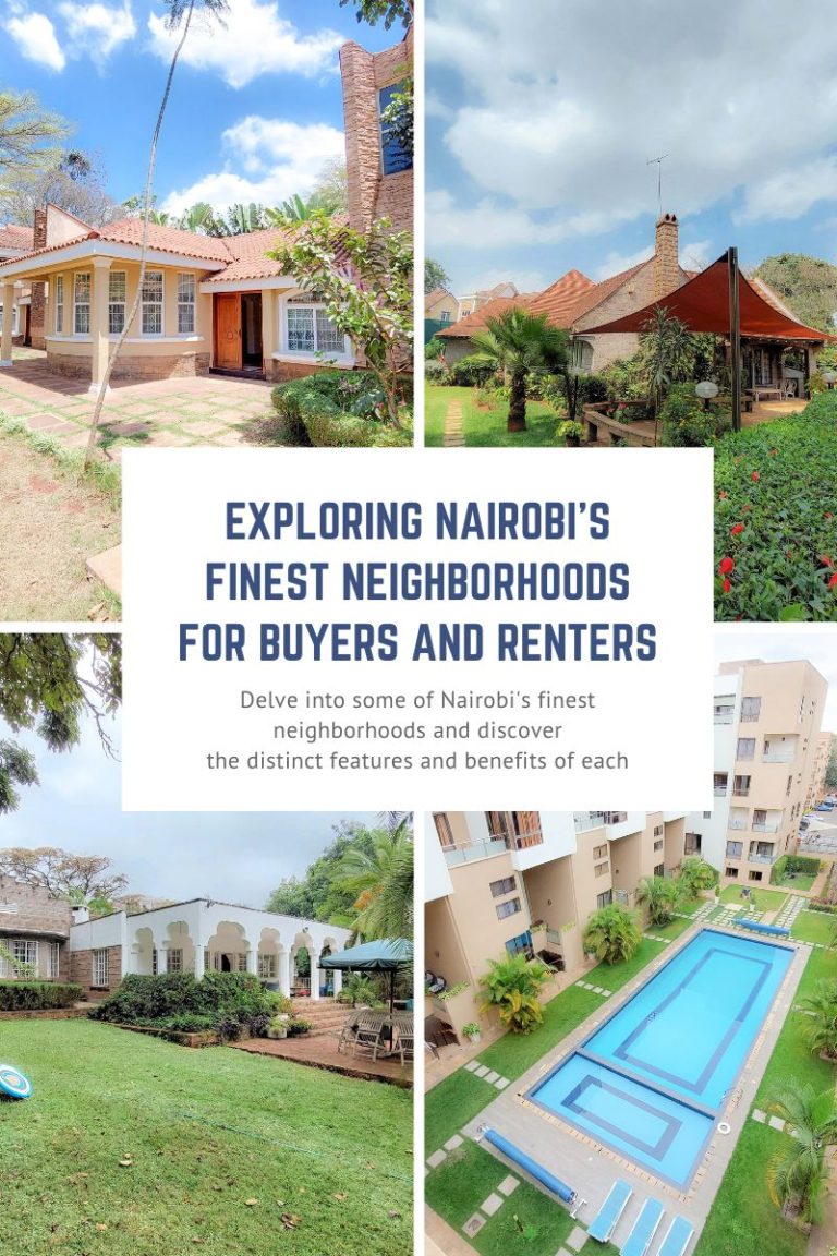 Exploring Nairobi's Finest Neighborhoods for Buyers and Renters