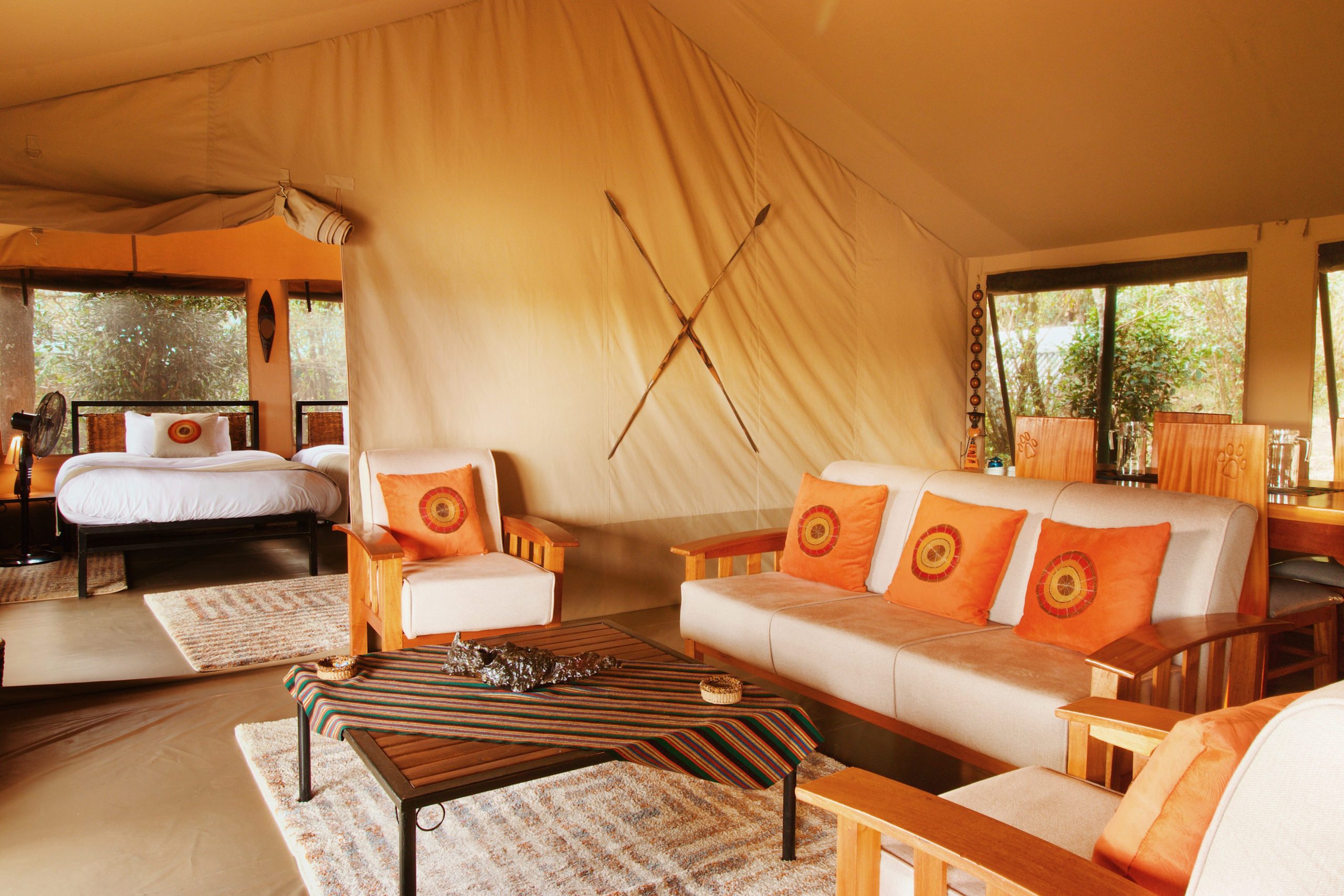 Within Maasai Mara game reserve, this prestigious safari camp, combined with a hot air balloon venture, presents a unique investment prospect.