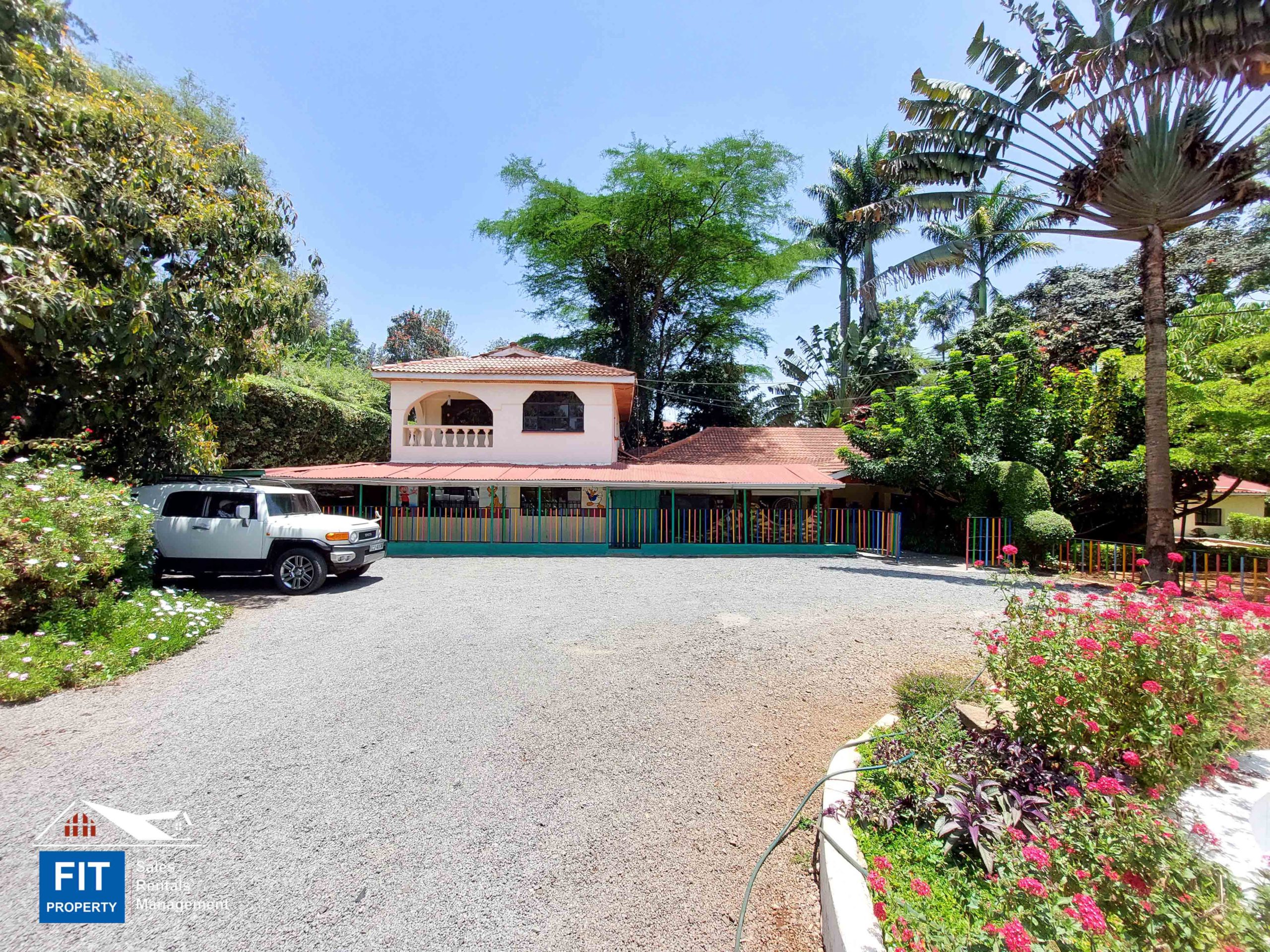 Fully Equipped Montessori School for Sale in the Heart of Gigiri, Nairobi! Near the UN, American Embassy, and various NGOs. Price 150M FIT Property