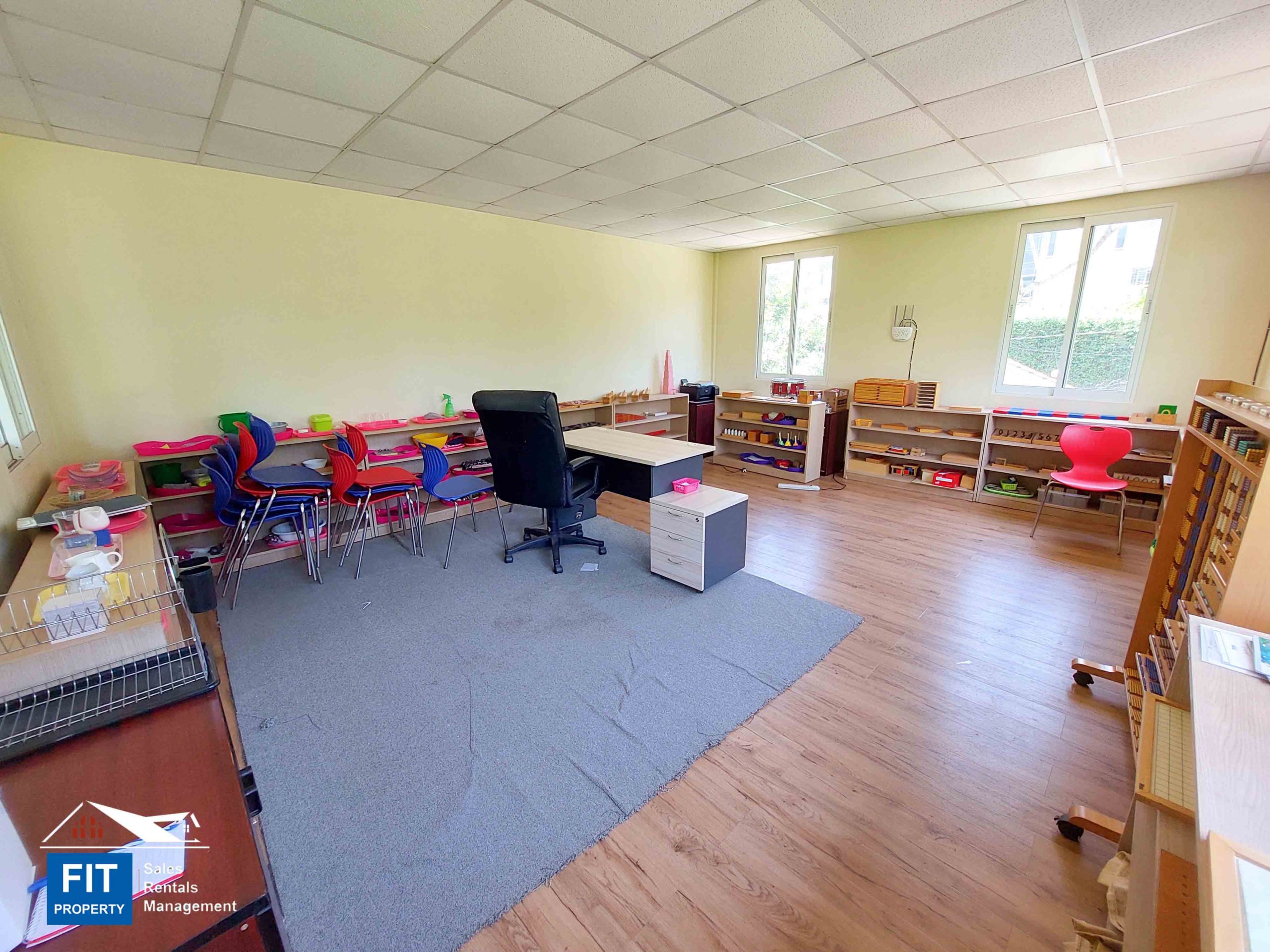 Fully Equipped Montessori School for Sale in the Heart of Gigiri, Nairobi! Near the UN, American Embassy, and various NGOs. Price 150M FIT Property