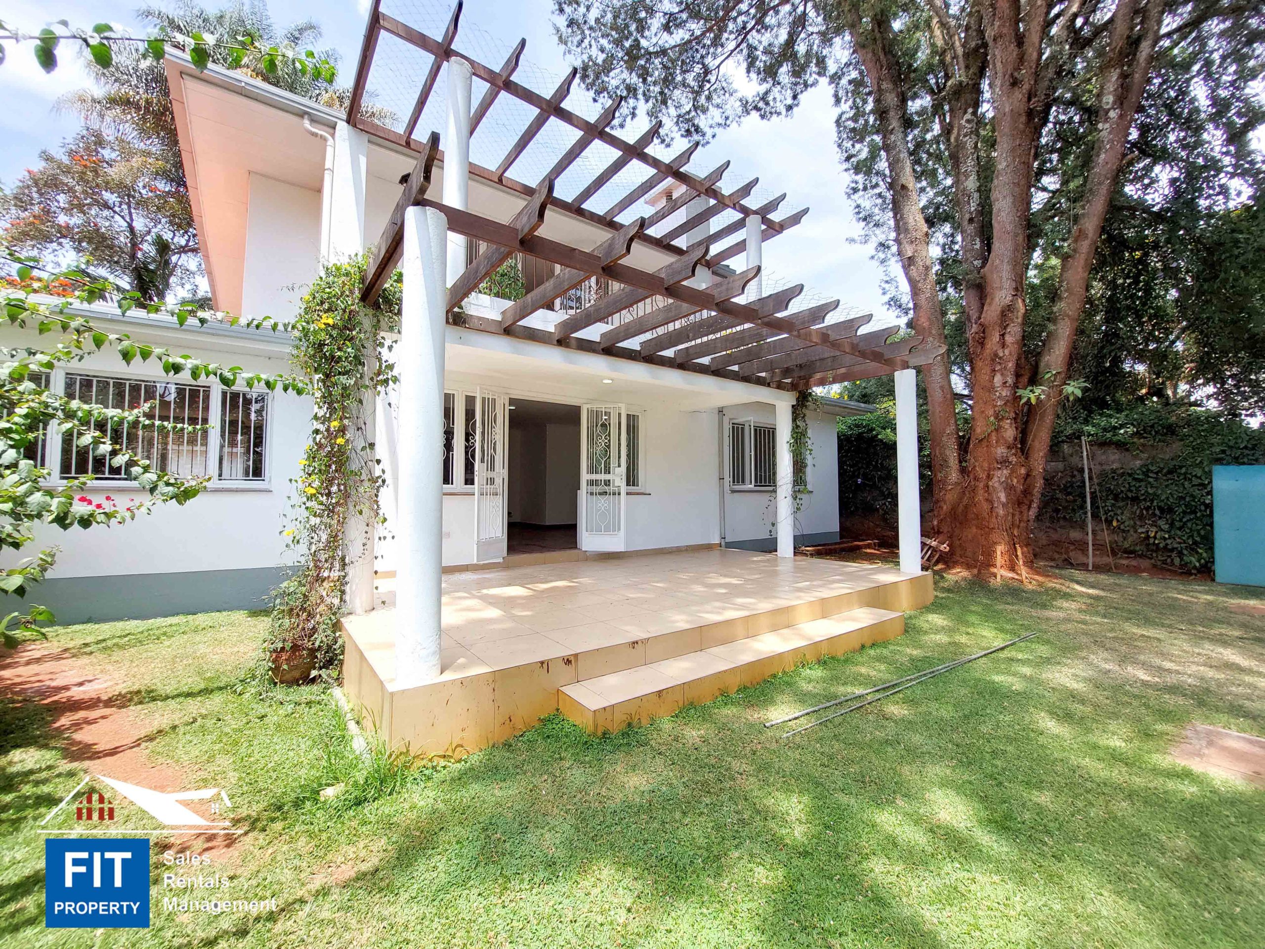 4 Bedroom House for Rent in a Secure Gated Community, Old Runda. Near UN, Rosslyn Academy, and Village Market. Rent USD 2500