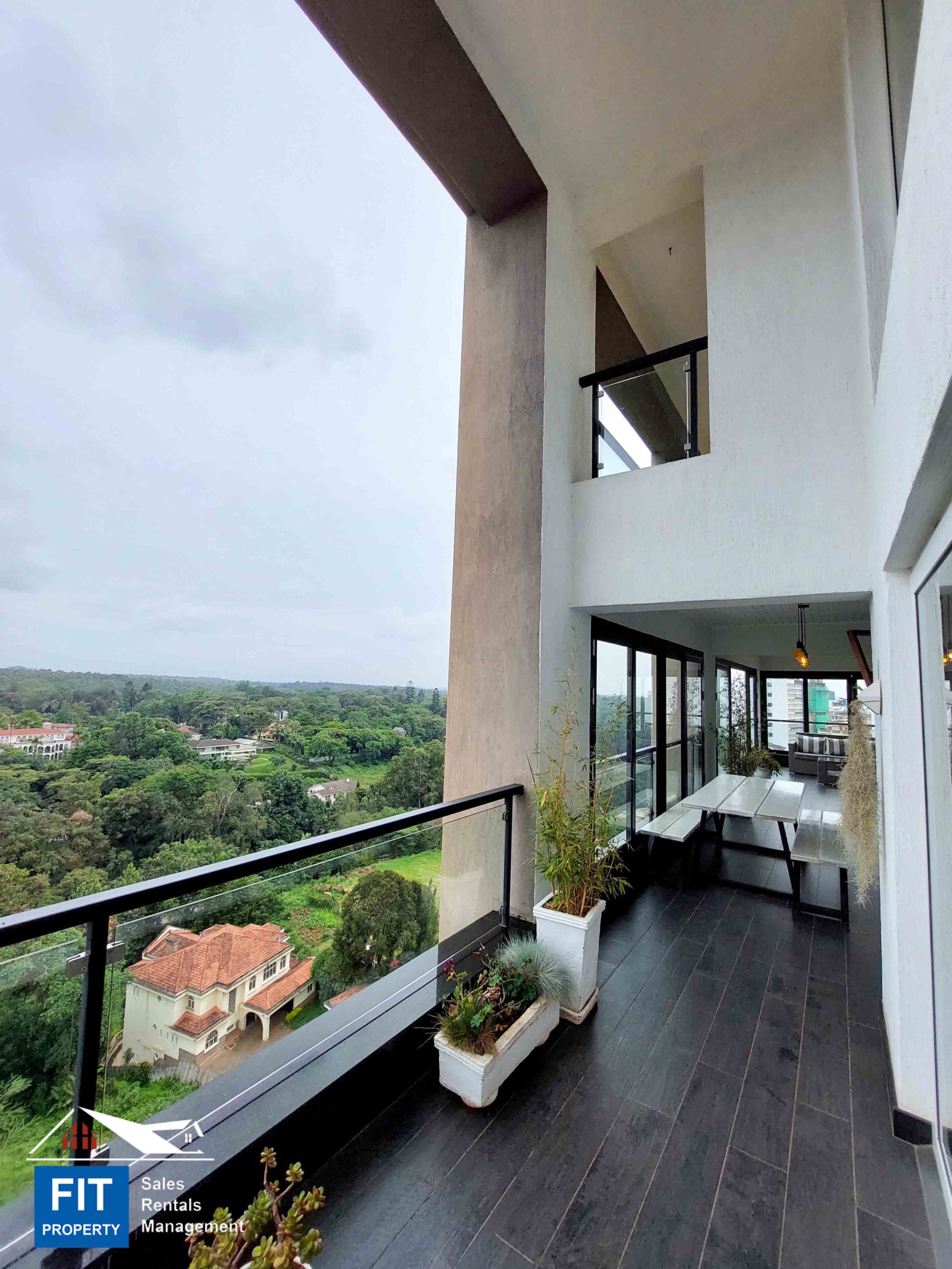 Stunning 4 BedForest Facing Duplex Penthouse, Parklands. Overlooking the vast Karura Forest. Priced at KES 50M FIT Property