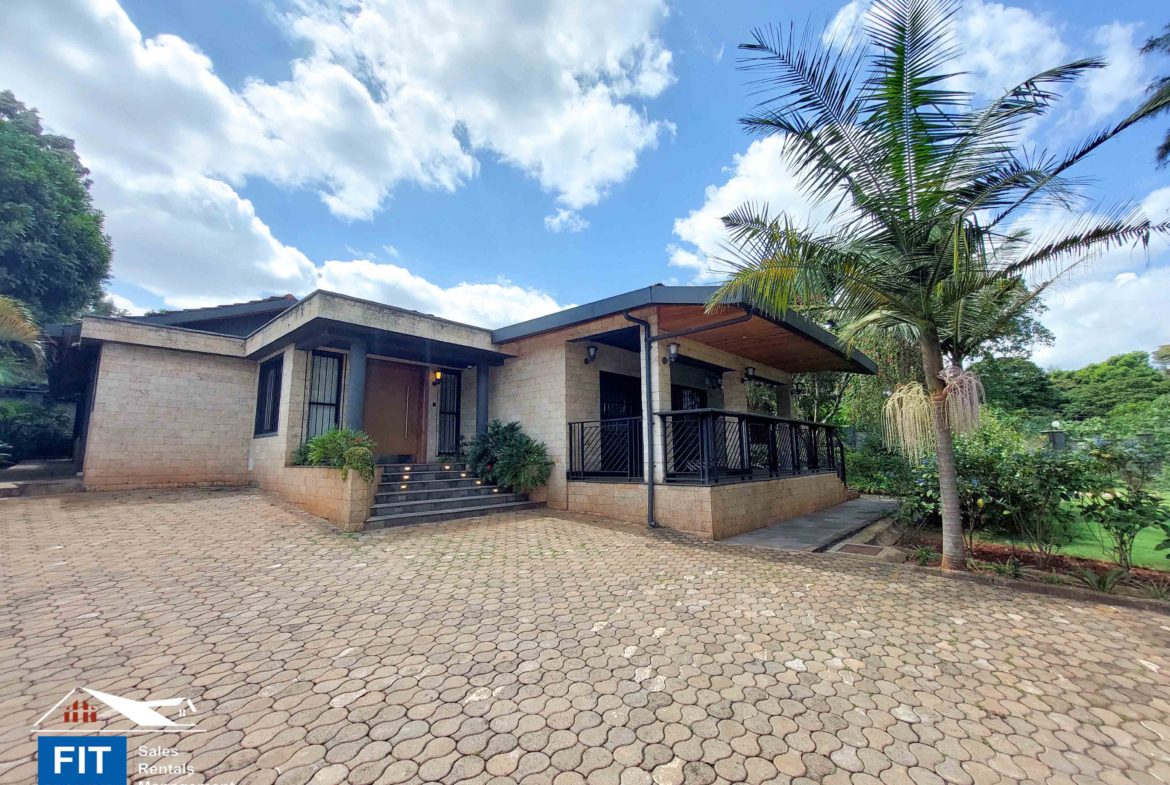 Modern 4 Bedroom Home for Rent in Nyari Central. Situated on a mature, flat half-acre garden. Enhanced Security: CCTV cameras. Rent: $4,000 FIT PROPERTY