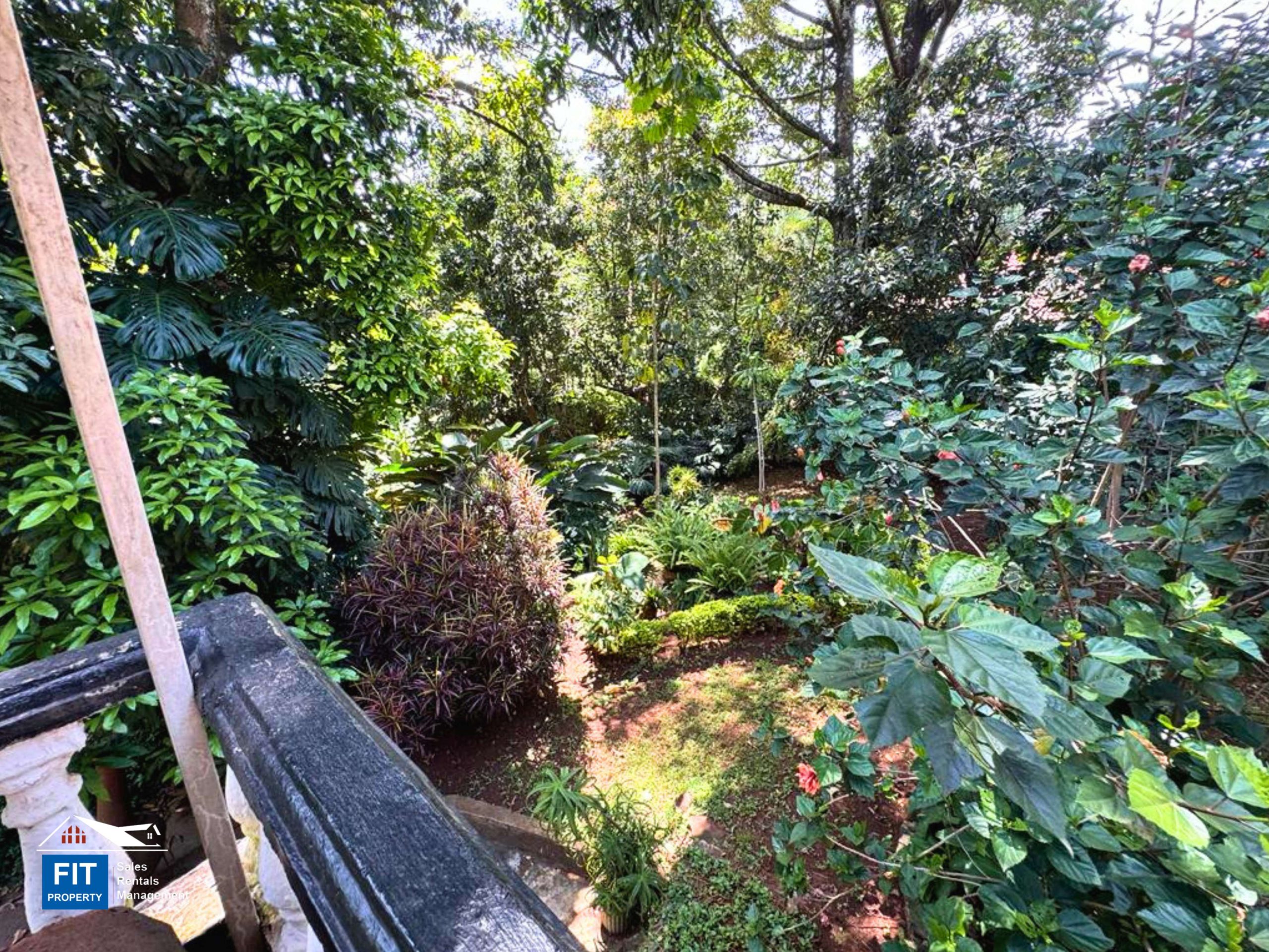 Exceptional 0.5 Acre Land Parcel in Spring Valley, Nairobi. Rectangular plot currently adorned with a charming three-bedroom bungalow. 100 Million FIT PROPERTY