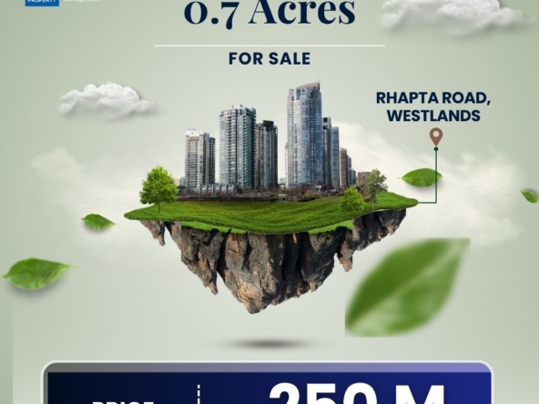 PRIME RHAPTA ROAD DEVELOPMENT SITE FOR SALE