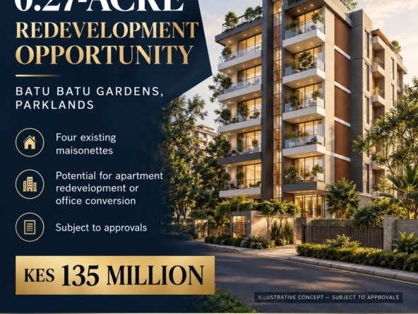 0.27-Acre Redevelopment Opportunity for Sale Batu Batu Gardens, Parklands